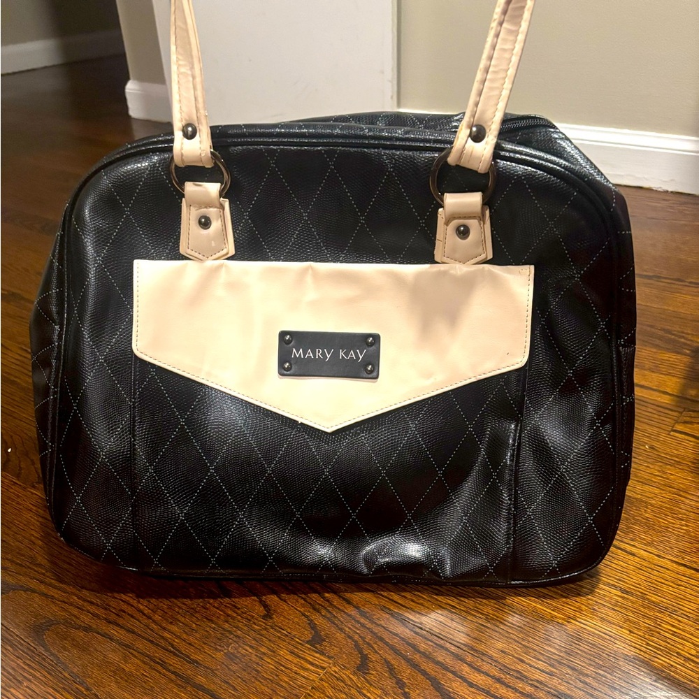 Mary Kay tote consultant leather like bag